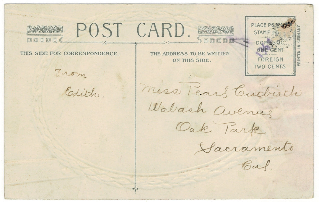 Vintage postcard.