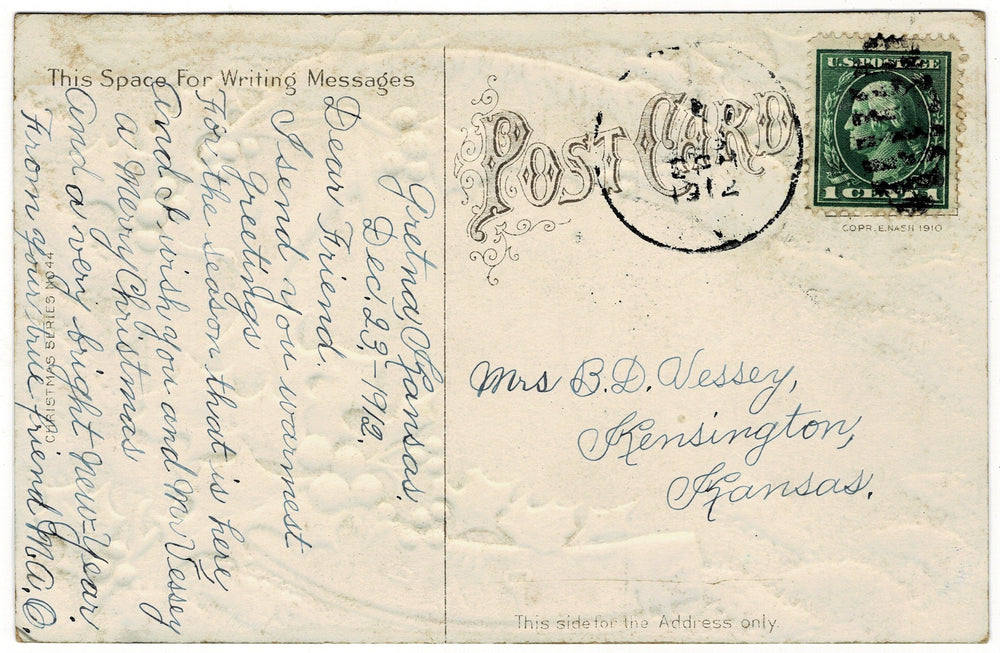 Vintage postcard.