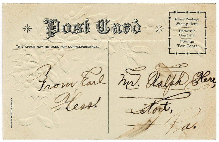 Vintage postcard.