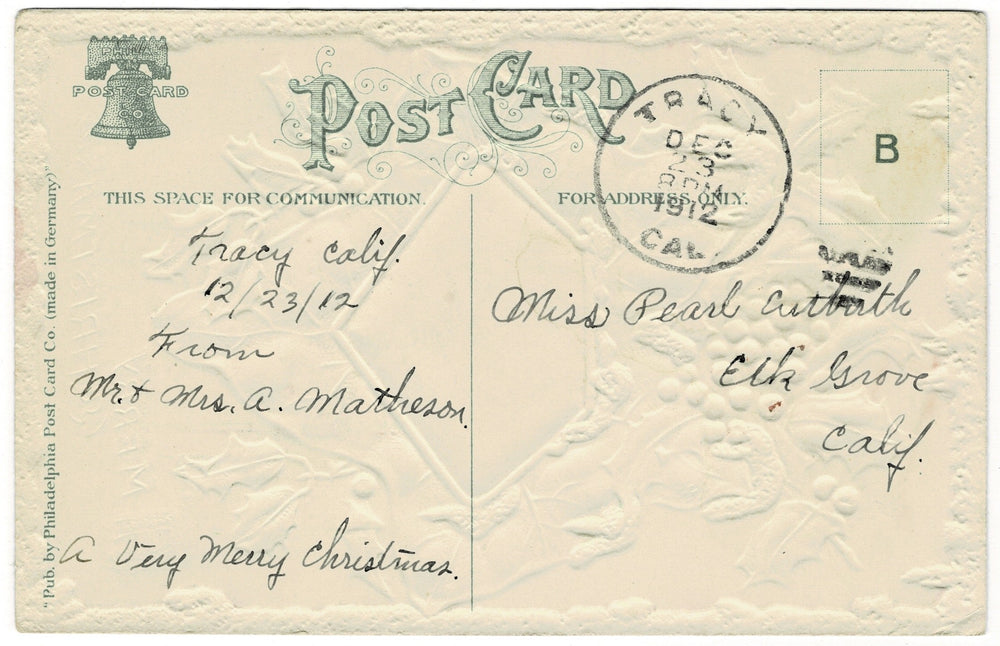 Vintage postcard.