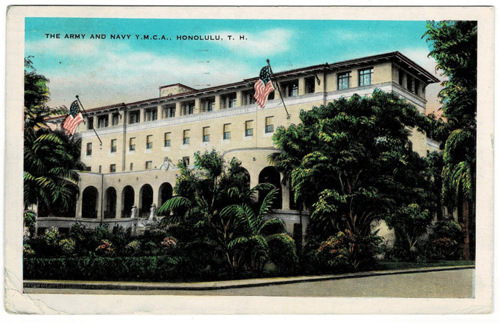 vintage postcard.