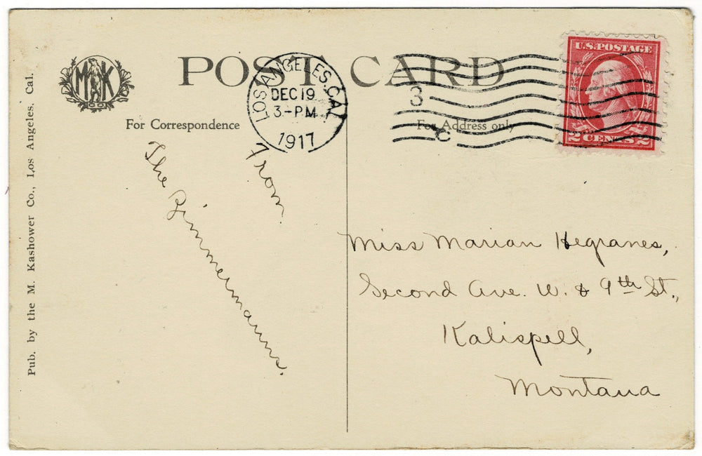 Vintage postcard.