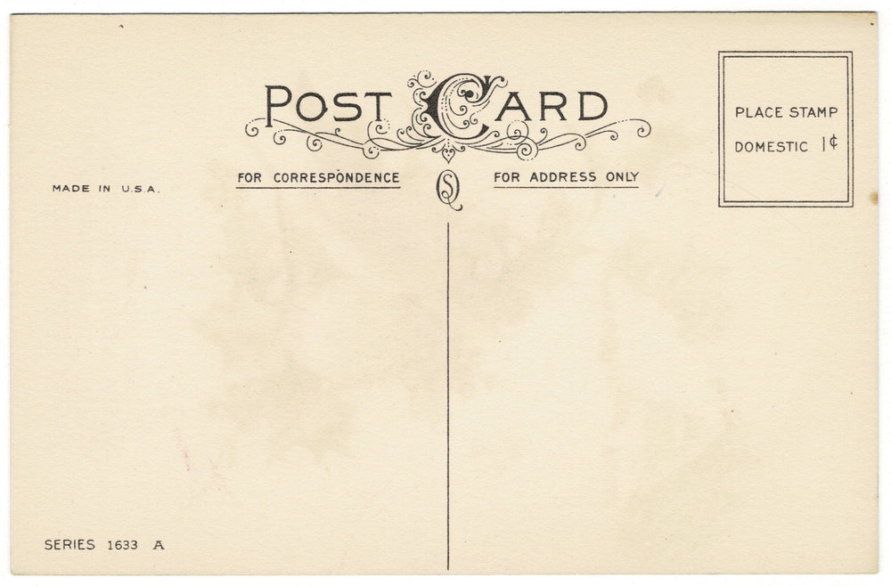Vintage postcard.