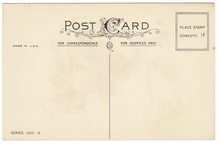 Vintage postcard.