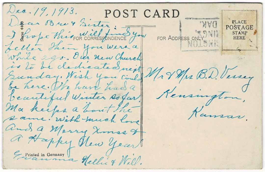 Vintage postcard.
