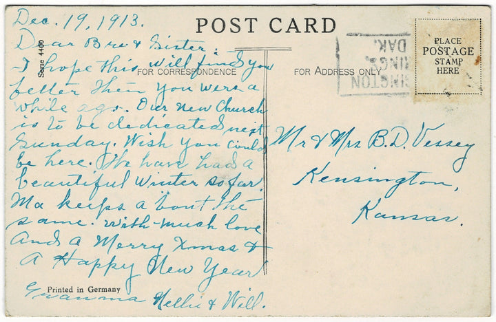 Vintage postcard.
