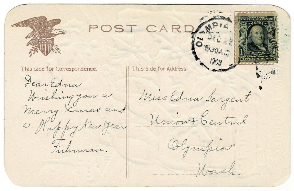 Vintage postcard.