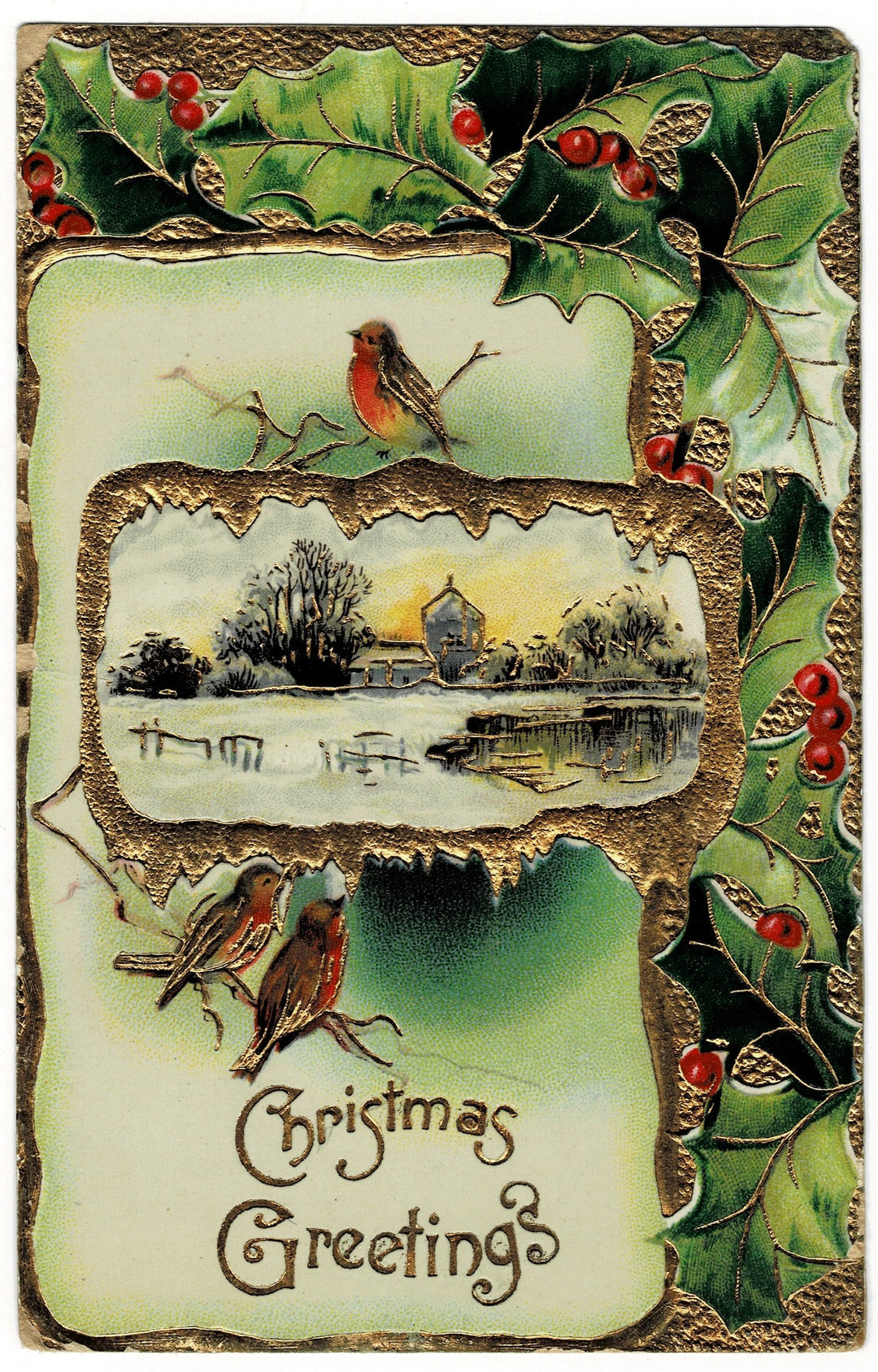 Vintage postcard.