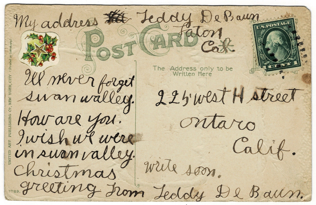 Vintage postcard.