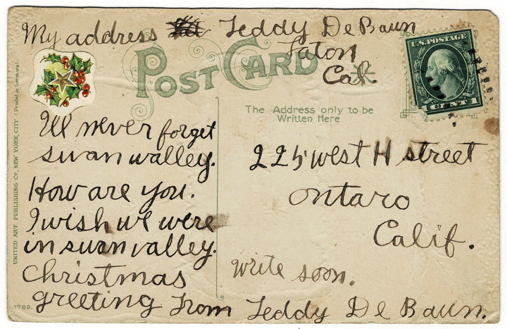 Vintage postcard.