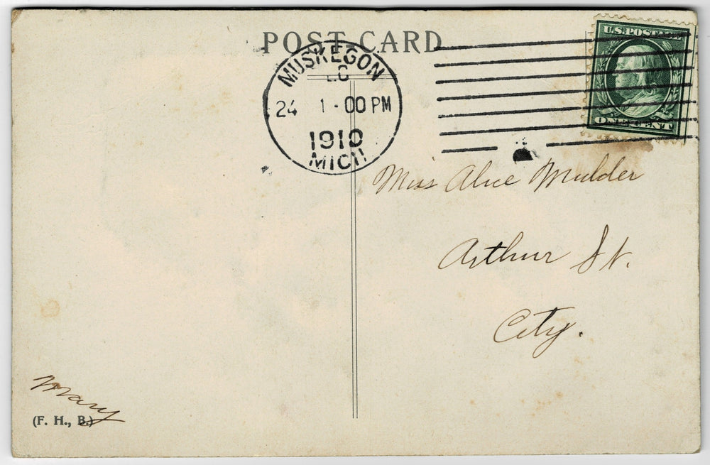 Vintage postcard.