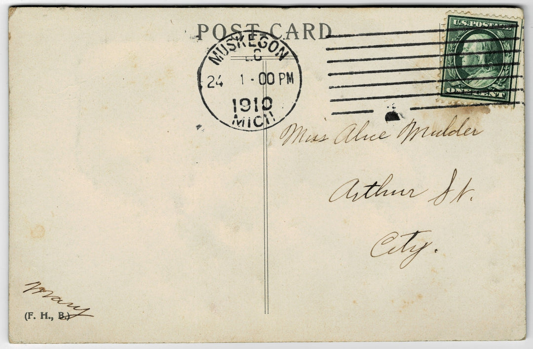 Vintage postcard.