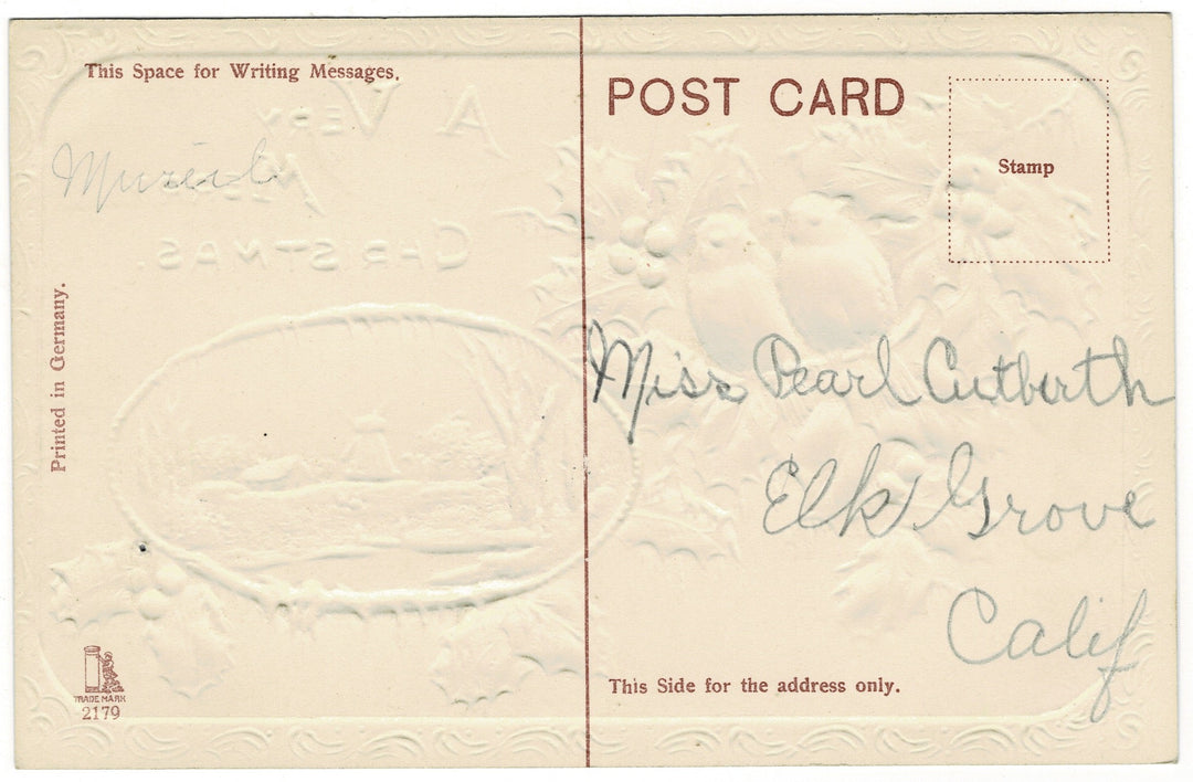 Vintage postcard.
