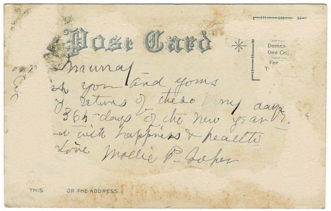 Vintage postcard.