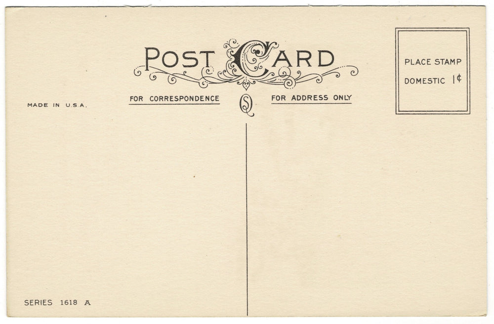 Vintage postcard.