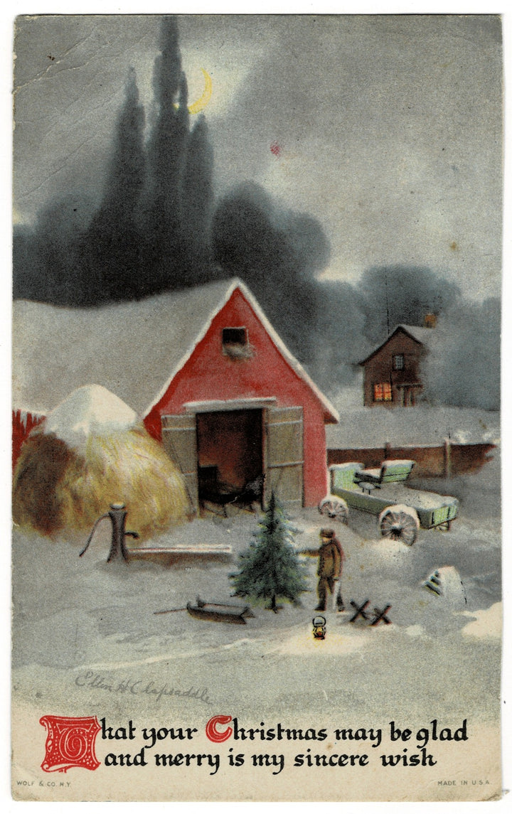 Vintage postcard.