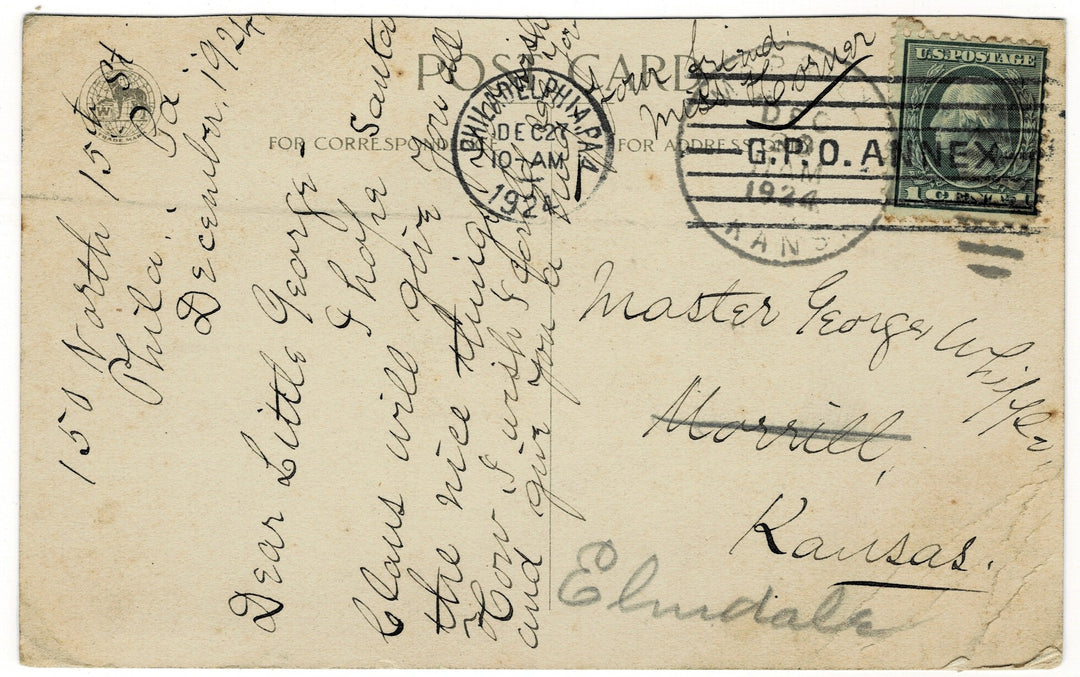 Vintage postcard.