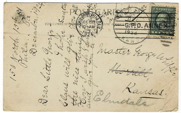 Vintage postcard.