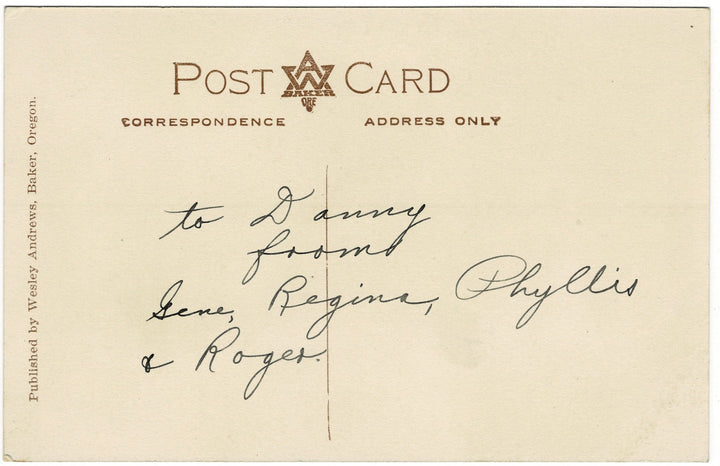 Vintage postcard.