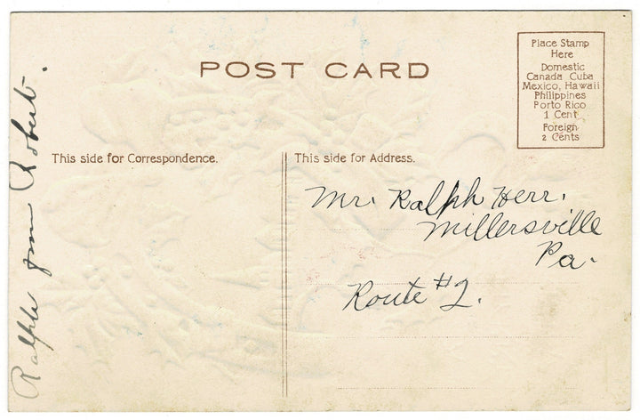 Vintage postcard.