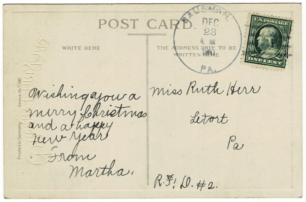 Vintage postcard.