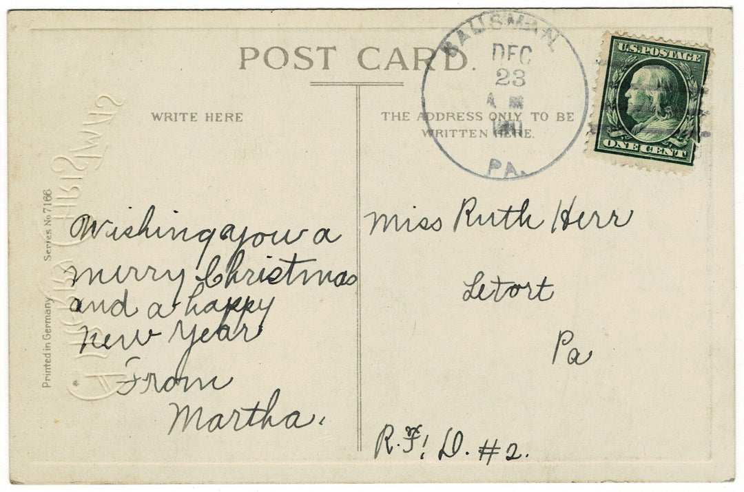 Vintage postcard.