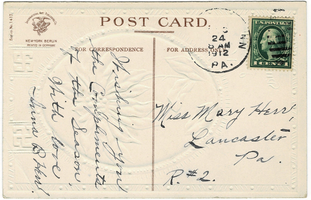 Vintage postcard.