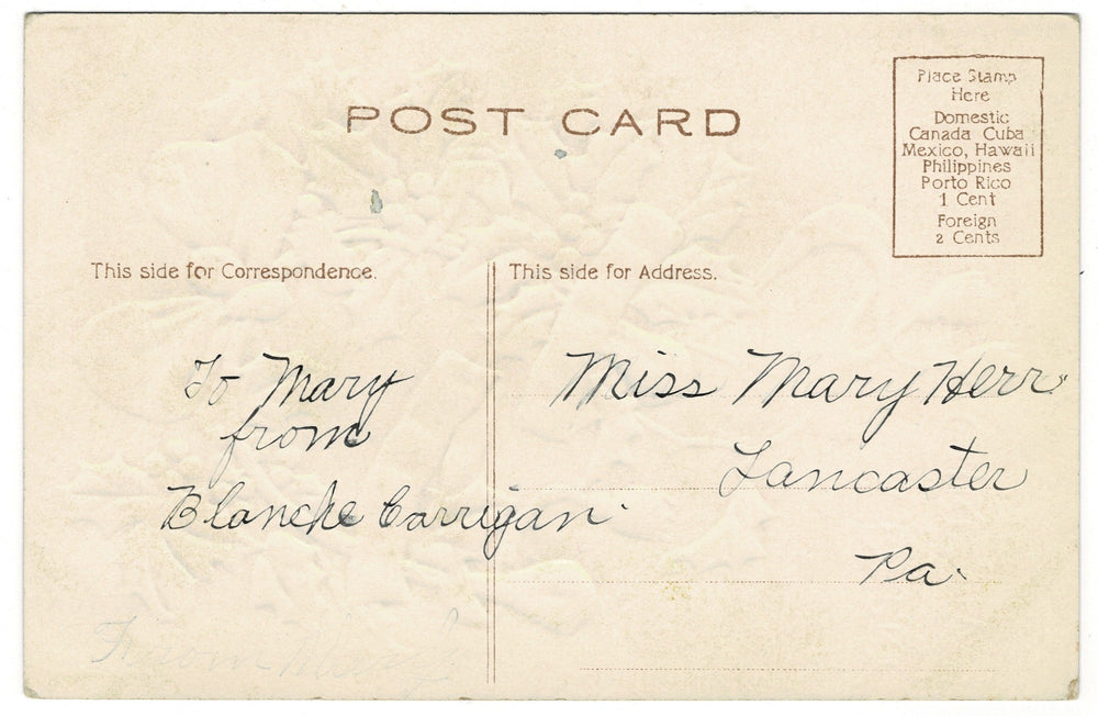 Vintage postcard.