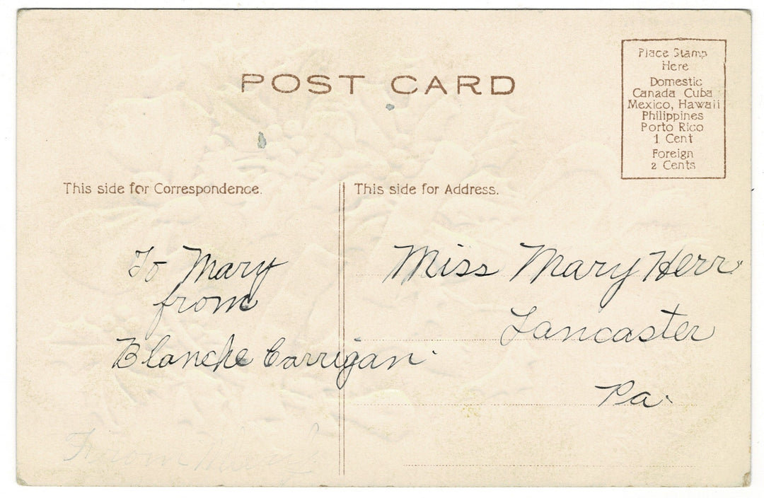 Vintage postcard.