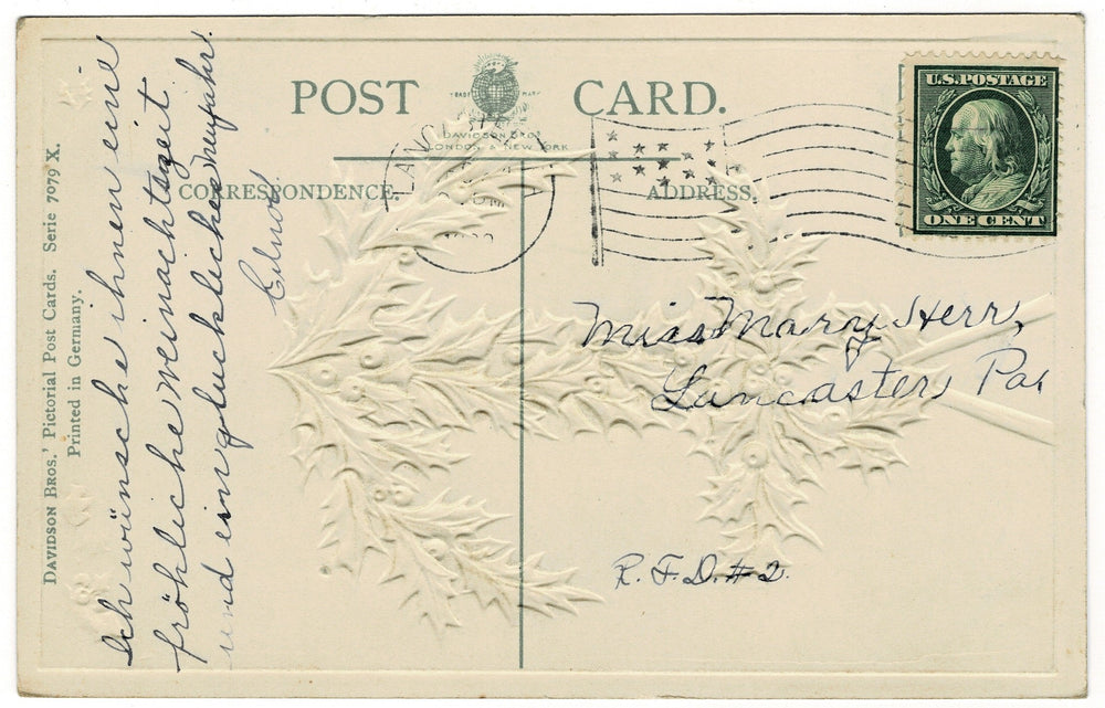 Vintage postcard.