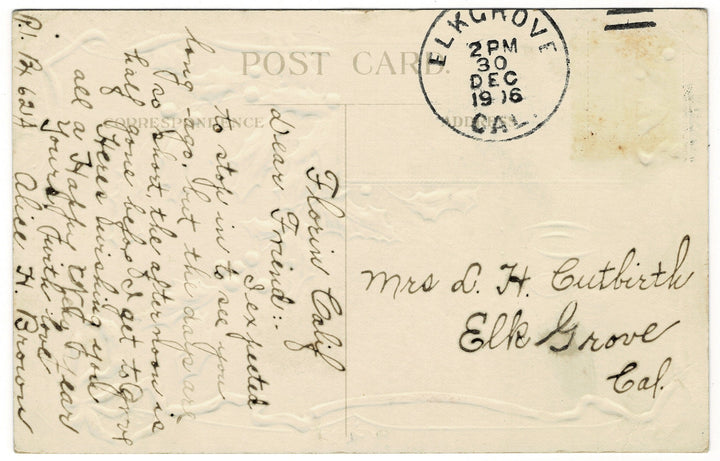 Vintage postcard.