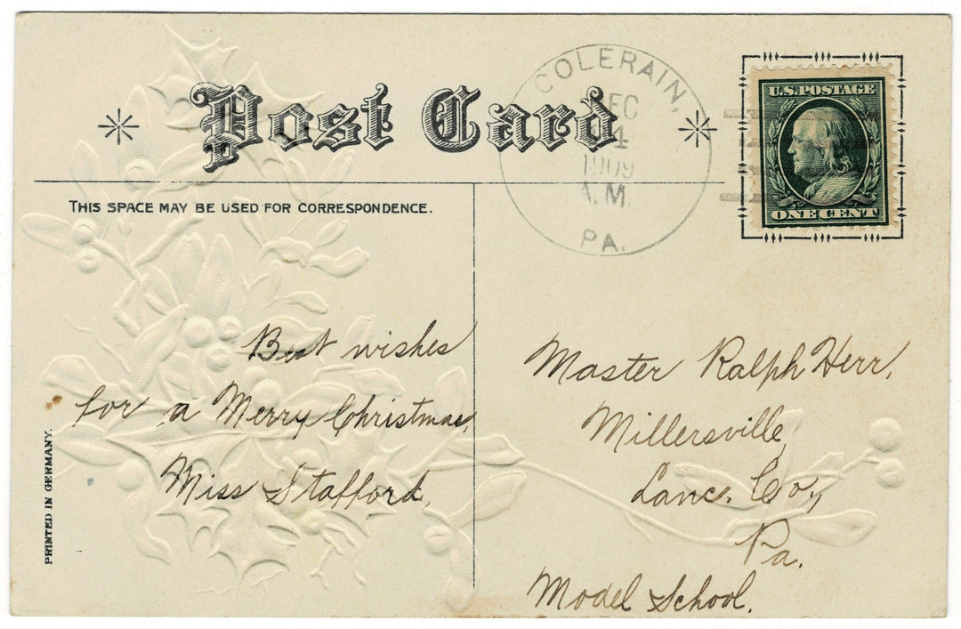Vintage postcard.