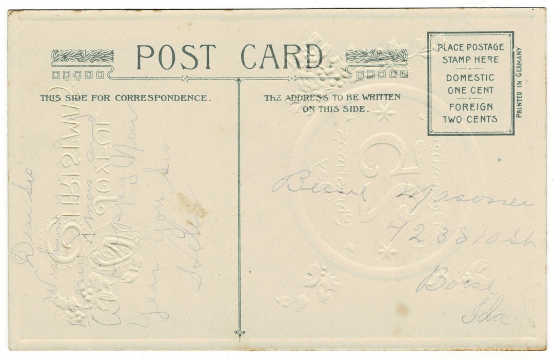Vintage postcard.