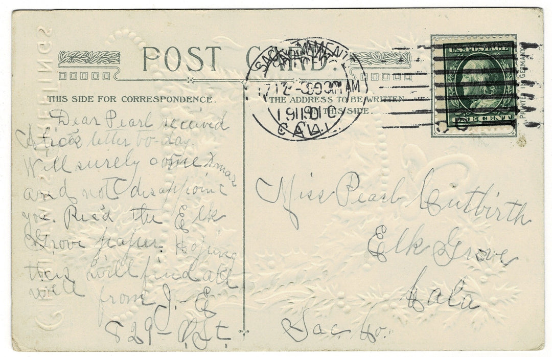 Vintage postcard.