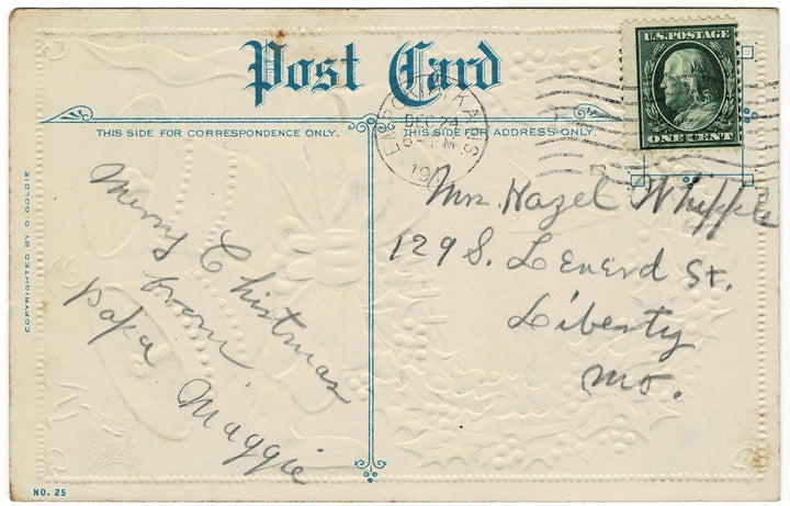 Vintage postcard.