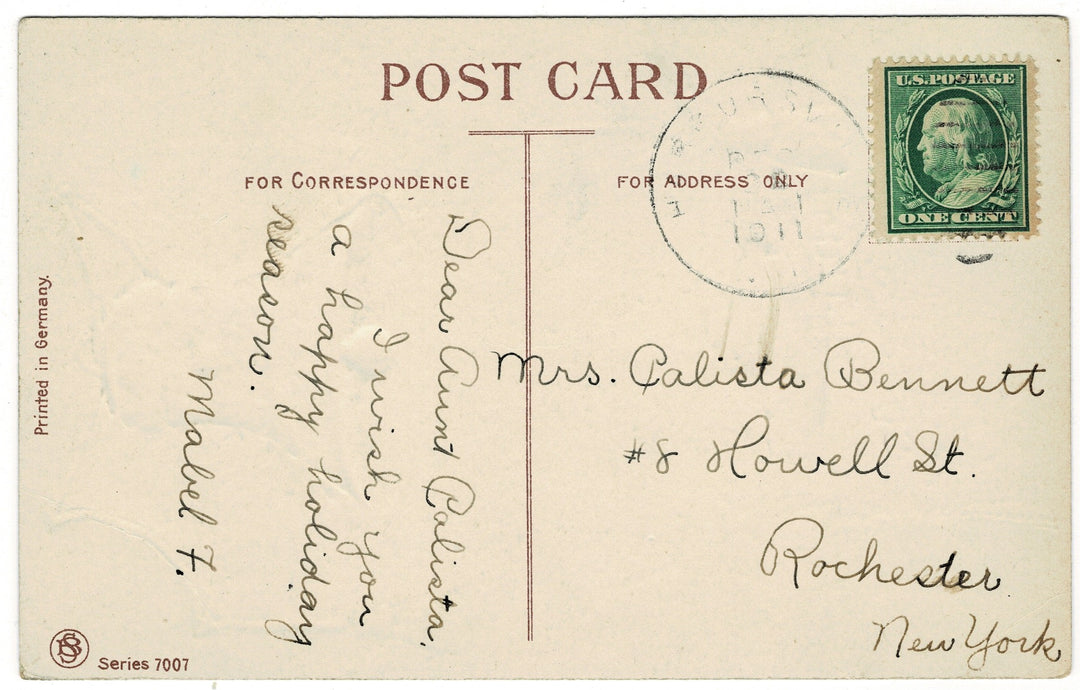Vintage postcard.