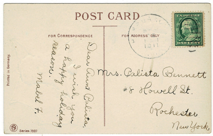 Vintage postcard.