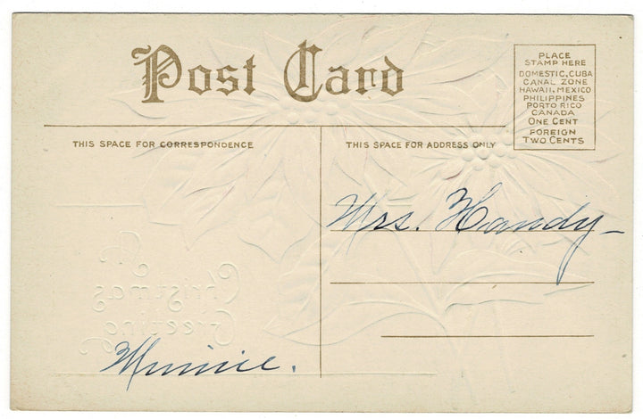 Vintage postcard.