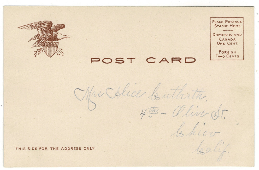Vintage postcard.