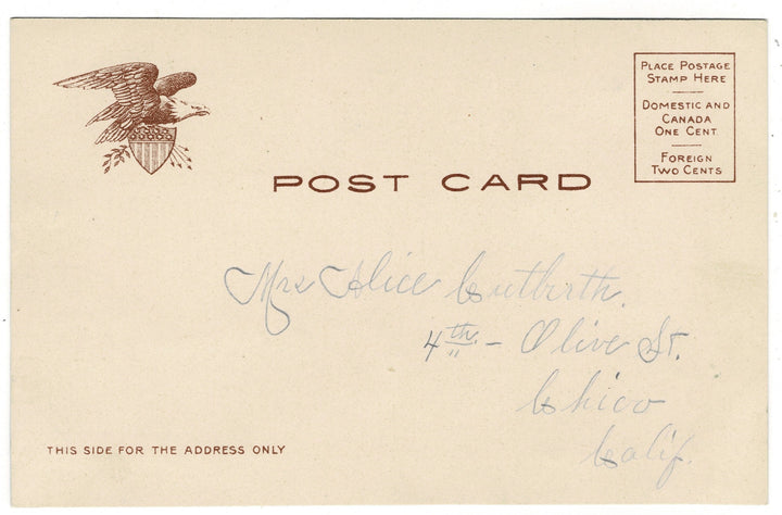 Vintage postcard.