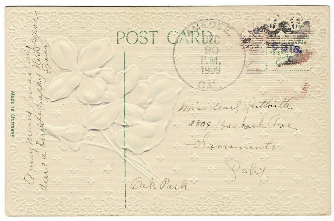 Vintage postcard.