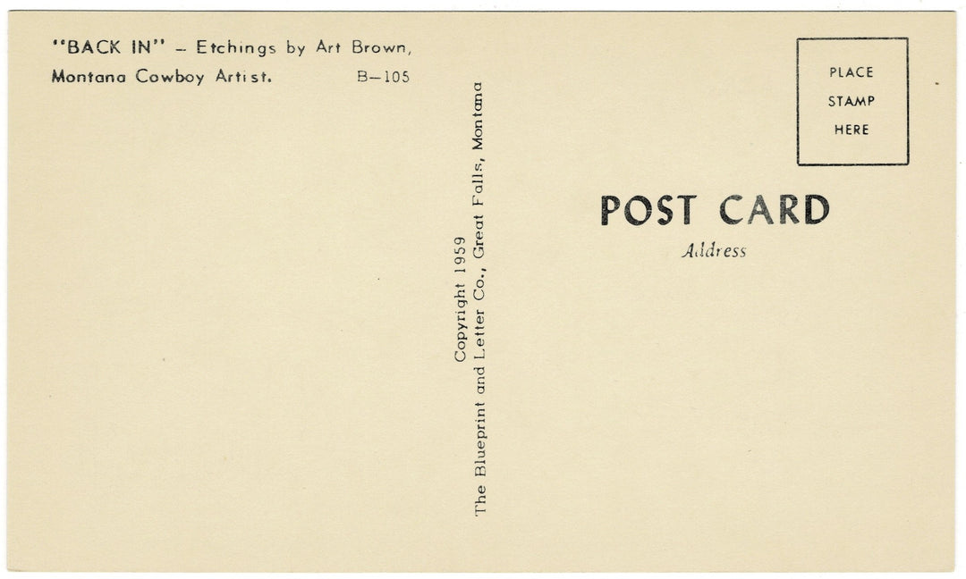 Vintage postcard.