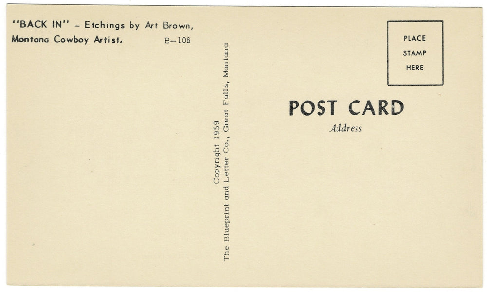 Vintage postcard.