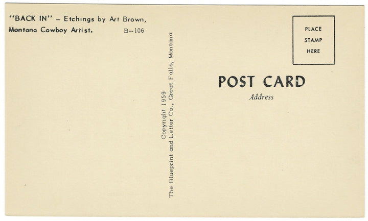 Vintage postcard.