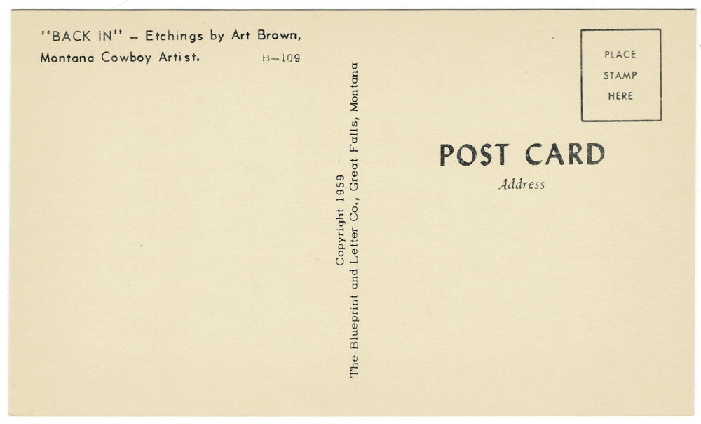 Vintage postcard.