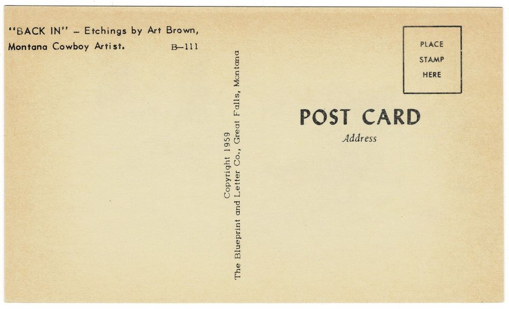 Vintage postcard.