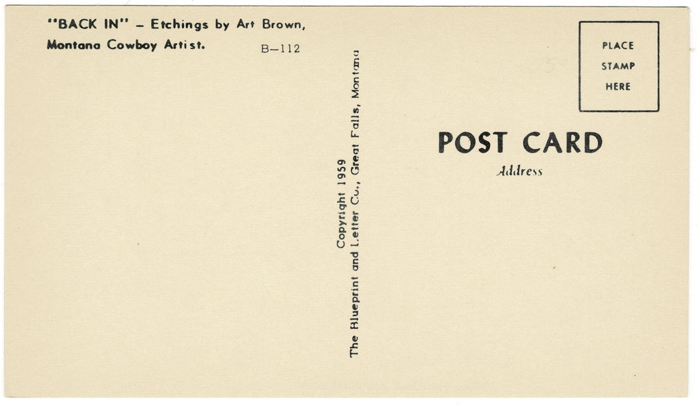 Vintage postcard.