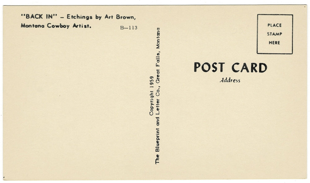 Vintage postcard.