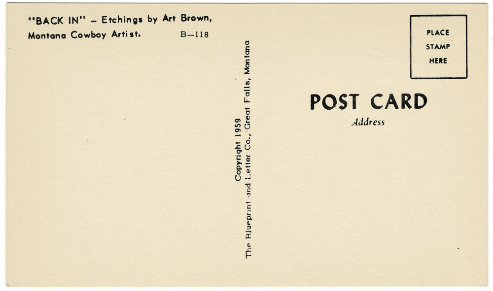Vintage postcard.