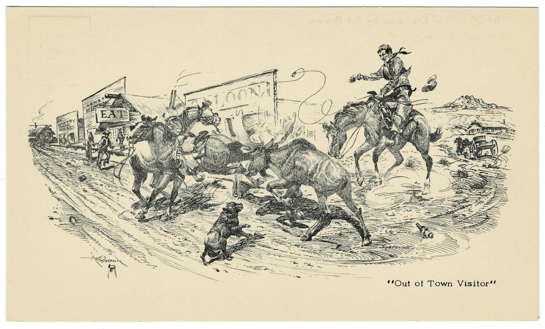 Vintage postcard.
